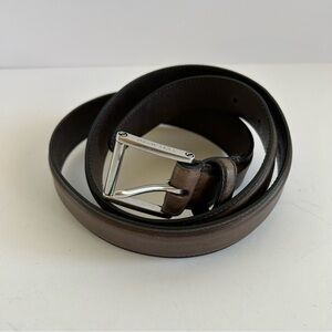 Cole Haan Men's Brown Leather Belt